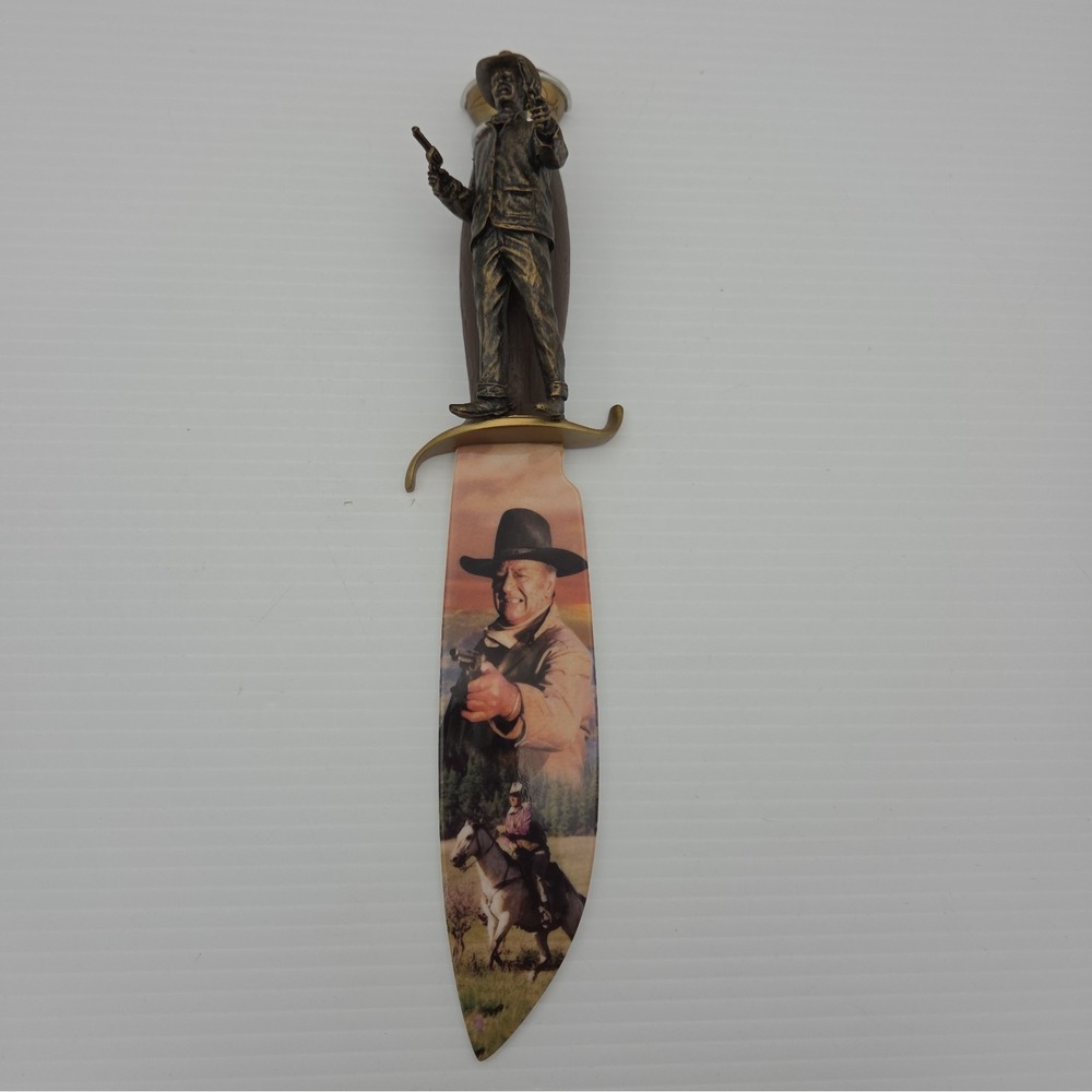 John Wayne Collectable Western Legend Plaque Bradford Exchange